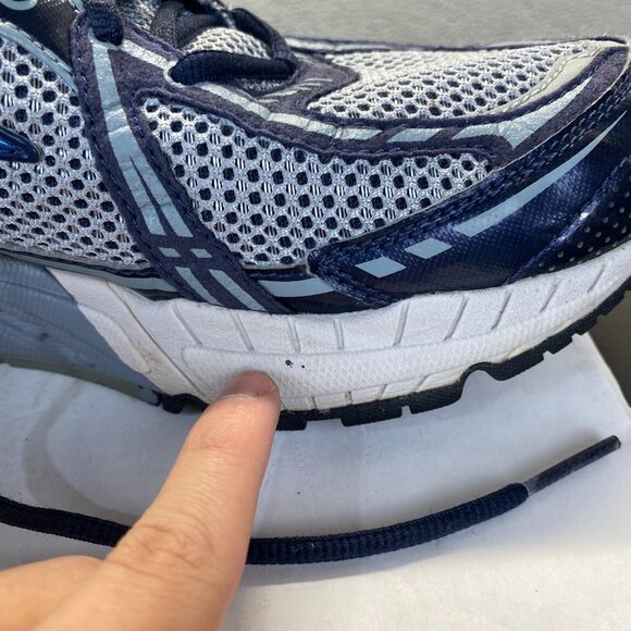 Brooks Addiction mens Running Shoes Grey Blue Blackened, size 11,Comfort - Picture 10 of 16